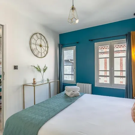 D'hotes - Charming Renovated - Downtown - Wifi - Apartmán Honfleur